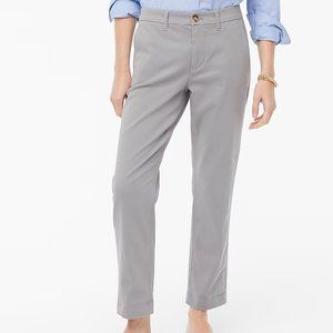 J Crew Frankie Chino Pant in Light Grey